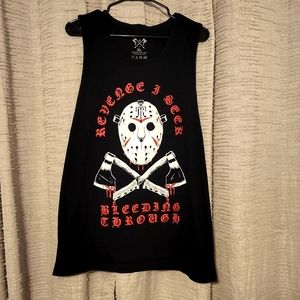 Bleeding Through Tank